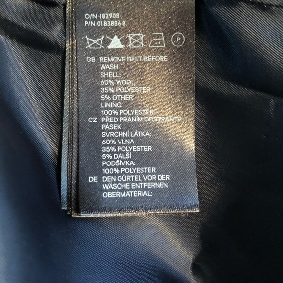 Navy Blue Zip Up Jacket from H&M - Picture 7 of 7